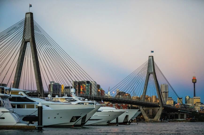 sydney superyacht marina parking