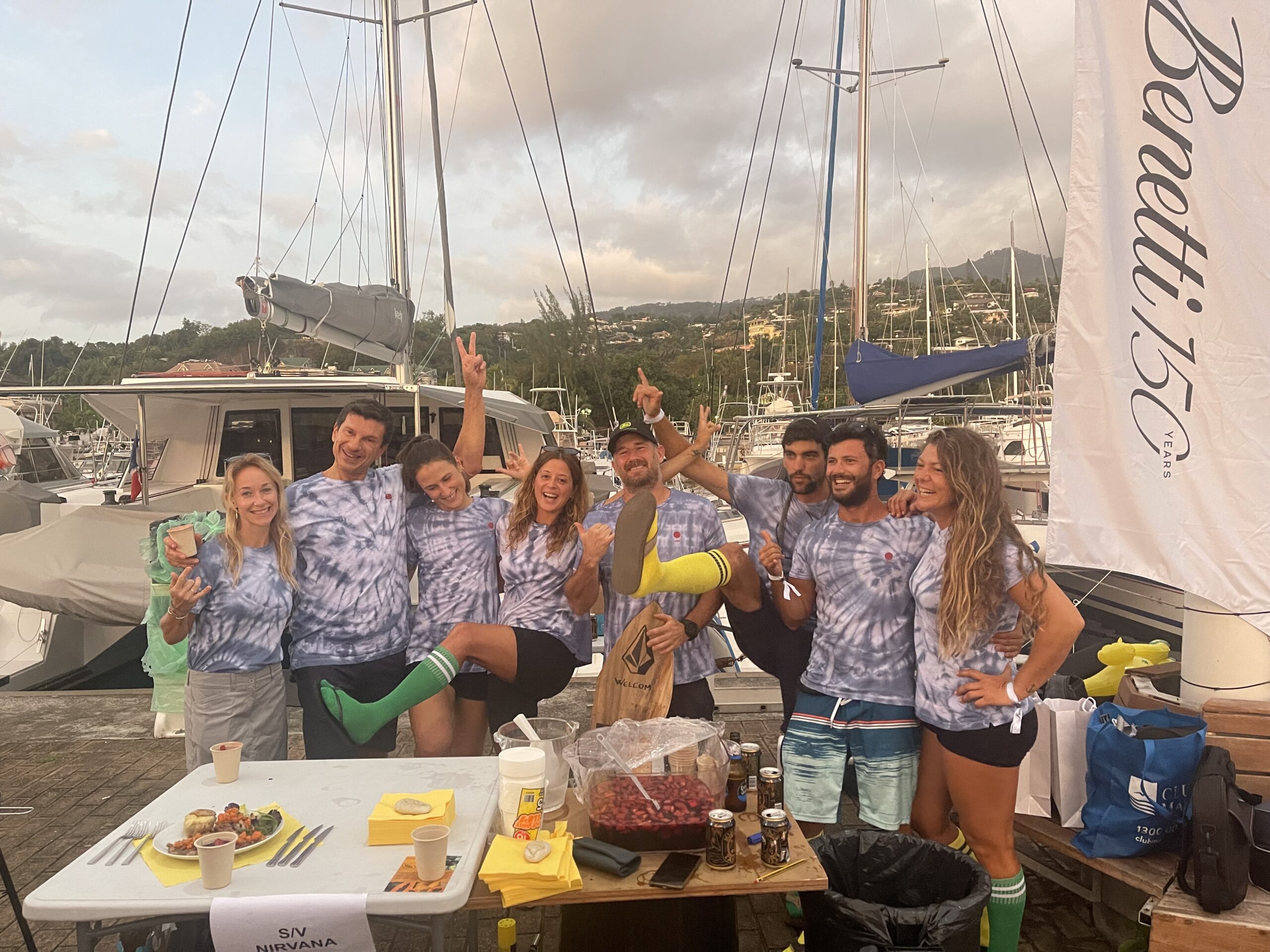 Cooking Competition – SY Nirvana Formentera Crew, best entertainment