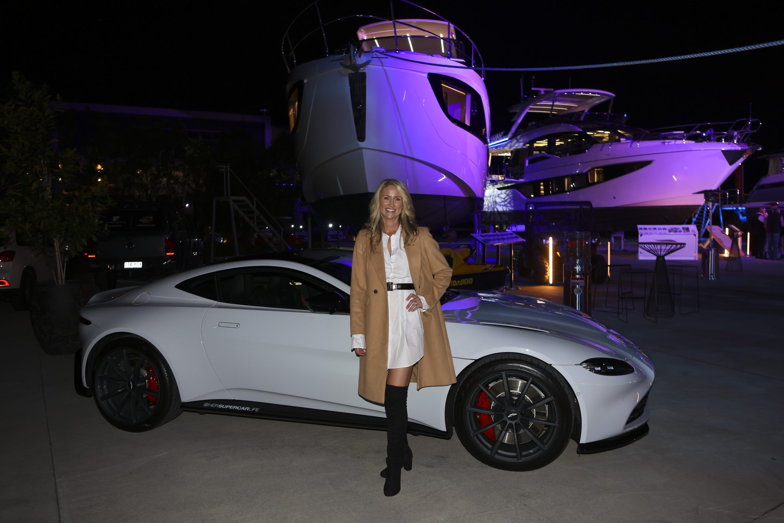 Rachel Reid Her Supercar Life at The Dock official Launch 160623am