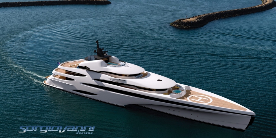 Sorgiovanni Designs – 105m Trimaran2